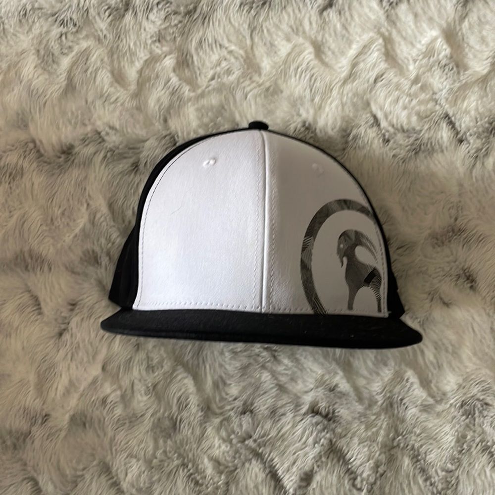 Backcountry cap snap back black and white hat new NWT cirque series trail race
